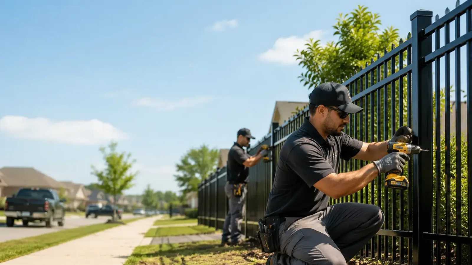 Metal Fence Installation in Panama, OK